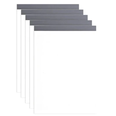 Image of M&amp;G 4x6 Pocket Note Pads, 5 Pack A6 Small Legal Pads 70 Sheets Mini Notepads Writing Pad College Blank Calculus Memo Paper Tablet Kraft Cover for Work Taking Math Drawing