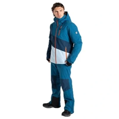 Image of Dare2B Mens Baseplate Ii Ski Jacket, Kingfisher Blue Navy, L EU