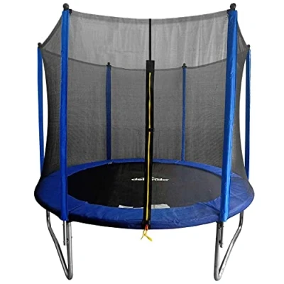 Image of Dellonda 8ft Heavy Duty Outdoor Trampoline with Safety Enclosure Net