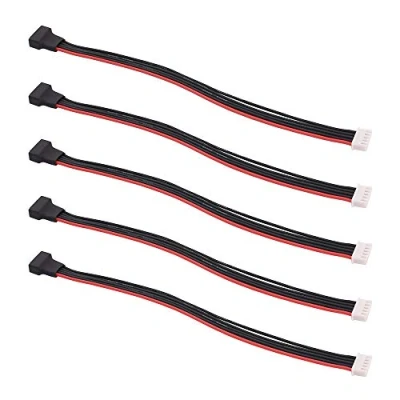 Image of OliRC 5pcs JST XH 4S 8&quot; / 200mm 22awg Lipo Balance Wire Extension Silicone Cable Lead Cord for RC Battery Charger(C134 5)