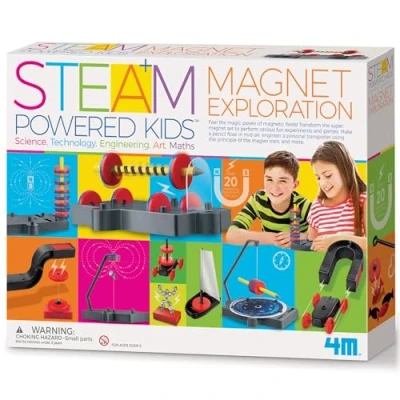 Image of 4M Steam Powered Kids Magnet Exploration, Mixed, 405535