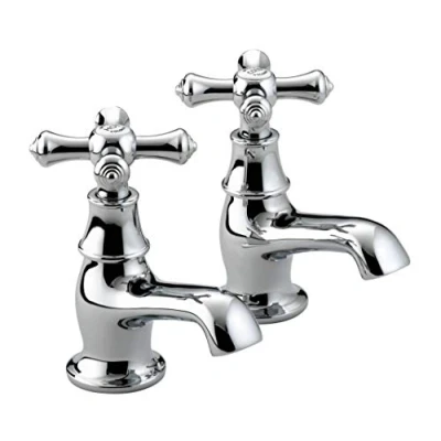 Image of Bristan K 1/2 C Colonial Basin Taps Chrome