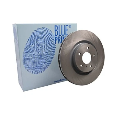 Image of 40206CD000, 40206CD005 Brake disc BLUE PRINT ADN143109 Front Axle 323mm 30mm 5 Hole 114mm internally vented Coated NISSAN: 350Z Coupe, Roadster