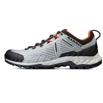 Image of Mammut Alnasca KNIT III LOW MEN Climbing shoes, Men&#039;s, Size: 9, Ice gray black Textile/synthetics
