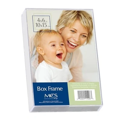 Image of MCS 4x6 Inch Clear Box Frame, (11406)