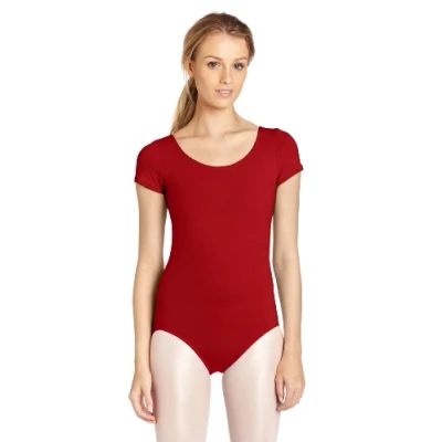 Image of Capezio Women&#039;s classic athletic shirts, Garnet, L UK