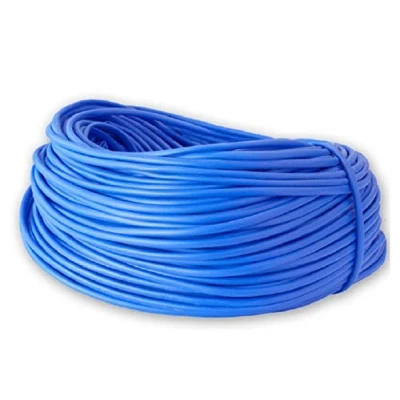 Image of Ali&#039;s DIY Electrical PVC Blue Brown Earth Sleeving 2mm, 3mm, 4mm Full Rolls and Various Cut Lengths Available (1 Metre, 3 mm)