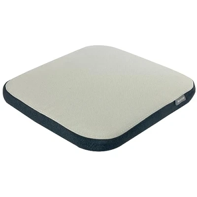 Image of Leitz Ergo Active Wobble Cushion, Ergonomic Seat Square Pad for Improved Ergonomics, Cushion Office Chair with Light Grey Cover, 65400085