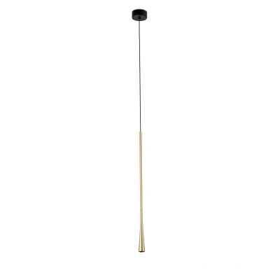 Image of Diana 60 Integrated LED Pendant Ceiling Light Satin Gold 2700K