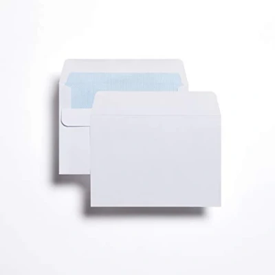 Image of Indigo C6 114 x 162 mm White Self Seal Envelopes Box of 1000