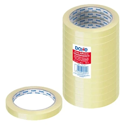 Image of MTL 79316 Pack of 12 Adhesive Tapes, mm x 66 m