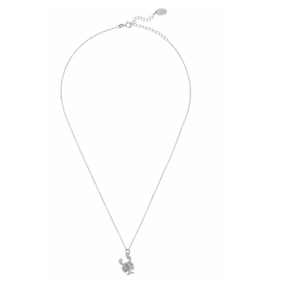 Image of Latelita Zodiac STAR SIGN Scorpio Necklace, Women&#039;s, Size: One Size, Silver
