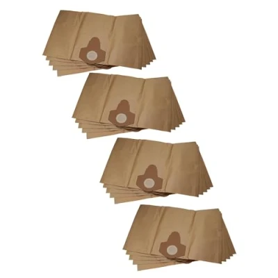 Image of vhbw 20x Vacuum Cleaner Bag Replacement for 30250133, 4035485011445 Paper, 38.5 cm x 26 Brown