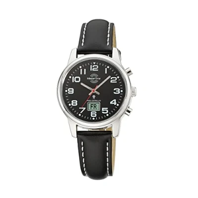 Image of Master Time MTLA 10819 22L Funk Quartz Women&#039;s Watch Analogue Digital with Leather Strap, Strap.