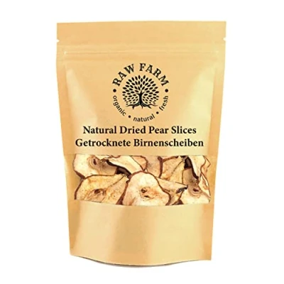Image of 500 g Dried Pear Chips Slices from Whole Fruit Free additives, preservatives, sugar