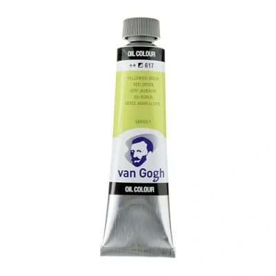 Image of Talens : Van Gogh Oil Colour 40ml YELLOWISH GREEN S1