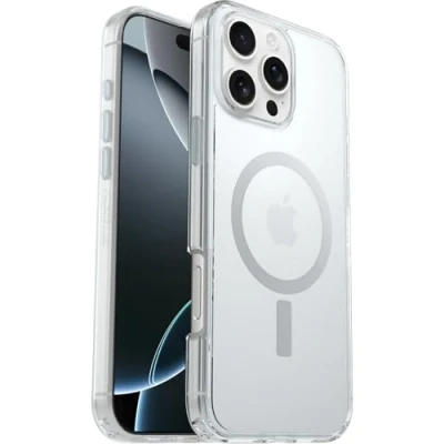 Image of OtterBox Symmetry+ PC Back Cover Transparent Magnetic Apple iPhone 16 Pro Max