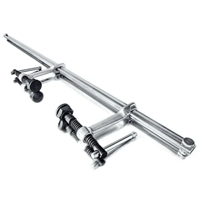 Image of Bessey SLV100M SLV Variable High Performance Clamps Set, Grey, 1000/120 mm