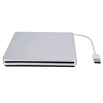 Image of ciciglow External CD DVD Drive, USB 3.0 Portable Rewriter Burner Writer 2MB Optical Drive for Notebook/Mobile PC/PC Desktop