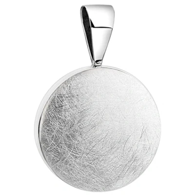 Image of Nenalina 361305 390 Pendant for Women&#039;s Chain / Necklace Brushed 925 Sterling Silver Round Design
