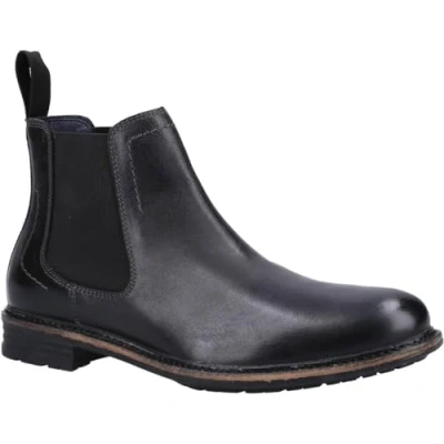 Image of Hush Puppies Justin Chelsea Mens Boots, Black, 6 UK