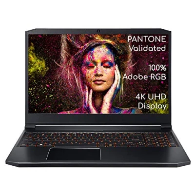 Image of Acer ConceptD 5 CN515 71 15.6 inch Creator Laptop (Intel Core i7 9750H, 16GB RAM, 1TB SSD, NVIDIA GeForce GTX 1660Ti, 4K Ultra HD Display, Windows 10 Pro, Black)
