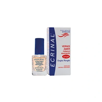 Image of Ecrinal Nail Hardner Gel, 10ml Stop Bitten Nails Strengthened Formula