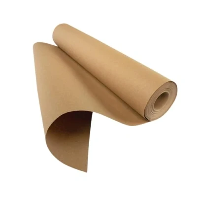 Image of Hawksbill Kraft Paper Roll Recyclable Brown 500mm x 10m for Arts &amp; Crafts, Wrapping or Gift Wrap, Packaging, Void Filling More