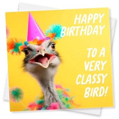 Image of Punkcards Birthday Cards for women, 50th Card Funny Sister