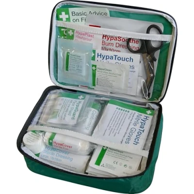Image of Safety First Aid Group Kit in Nylon Case BS 8599 Compliant, Small Fully Stocked
