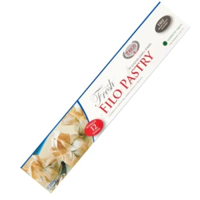 Image of THEOS Greek Style Filo Familia Pastry Sheets phyllo dough 250 gram by Pufai
