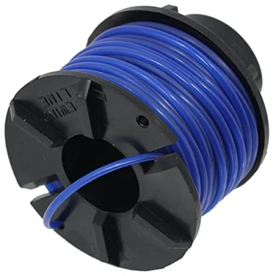 Image of SPARES2GO 10m Line &amp; Spool Compatible with Black Decker GL210 GL220 GL330 Strimmer Trimmer