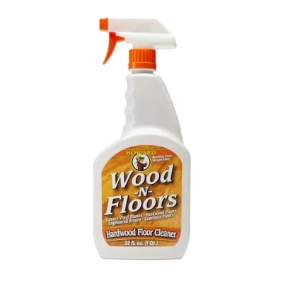 Image of Howard Wood N Floors WF0032 Floor Cleaner for Hardwood, Engineered and Laminate Natural Wooden Surfaces