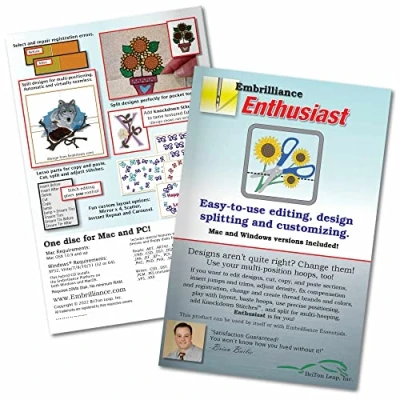 Image of Embrilliance Enthusiast Embroidery Software for Mac &amp; PC
