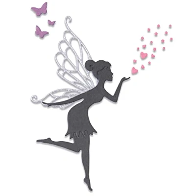 Image of Sizzix Thinlits Die Set 5PK Fairy Wishes by Lisa Jones, 665178, Multicolor, One Size
