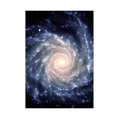 Image of Wee Blue Coo Space Spiral Galaxy Universe Wall Art Print