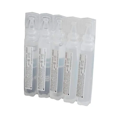 Image of (PACK OF 5) First Aid Eye Wash Pods Sterile Saline Irrigation Solution