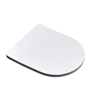 Image of Durovin Bathrooms Soft Close Toilet Seat U Shape Ultra Slim Design Quick Release 360 x 425 25mm (WxDxH)