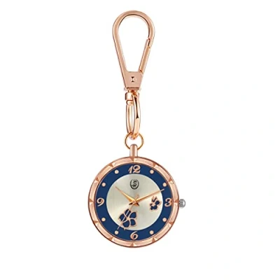 Image of JewelryWe Key Chain Watch Novelty Ring Vintage Quartz Pocket FOB Clip on Watch, for Men Women