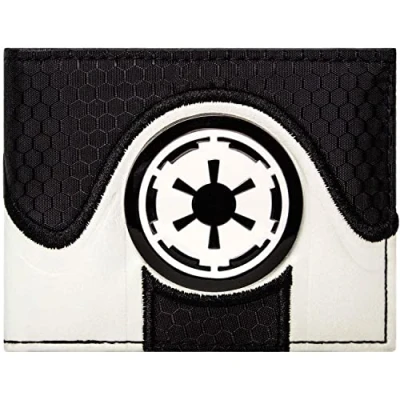 Image of The Empire Strikes Back Star Wars Galactic Stormtrooper Armour White ID and Card Bi Fold Wallet, One Size