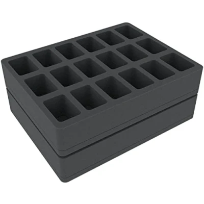 Image of Feldherr foam set compatible with Citadel Skirmish Figure Case 36 Miniatures