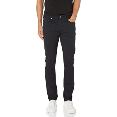 Image of Amazon Essentials Men&#039;s Skinny Fit 5 Pocket Stretch Twill Trouser, Black, 35W / 34L
