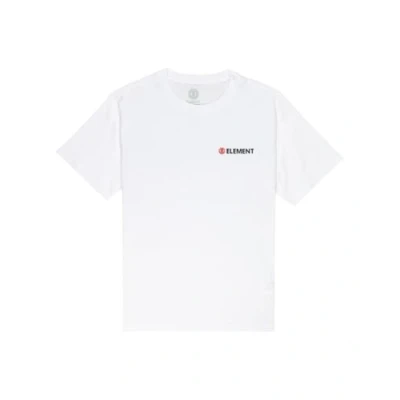 Image of Element Blazin T Shirt Men S White.