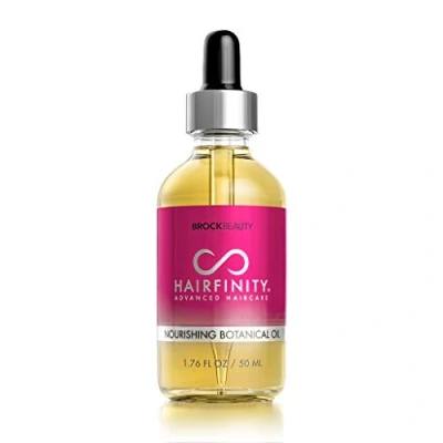 Image of Hairfinity Botanical Hair Oil Growth Treatment for Dry Damaged and Scalp with Jojoba, Olive, Sweet Almond Oils More Silicone Sulfate Free 1.76 oz