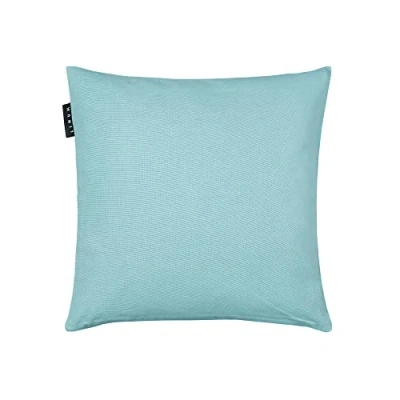 Image of LINUM ANNABELL Cushion Cover 40x40 cm, 100% Cotton, Machine Washable, Dusty Turqouise
