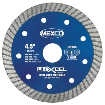 Image of MEXCO 115mm 4 1/2&quot; Diamond Blade for Ultra Hard Materials Porcelain, Ceramic