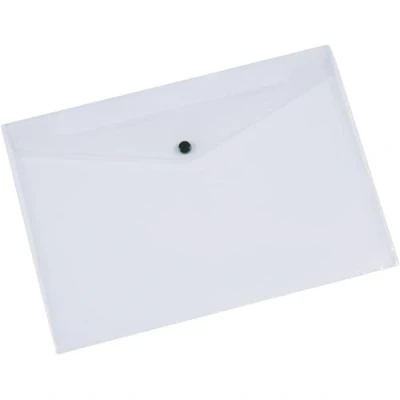 Image of Q Connect Polypropylene Document Folder A5 Clear Pk 12 KF02470