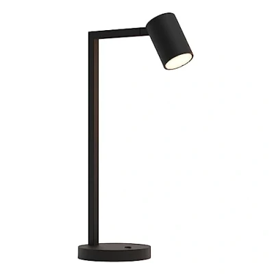 Image of Ascoli Desk LED Table Lamp Matt Black, GU10