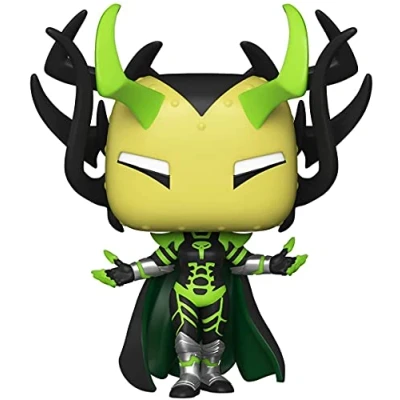 Image of Funko POP! Marvel: Infinity Warps Madame Hel Collectable Vinyl Figure Gift Idea Official Merchandise Toys for Kids &amp; Adults Comic Books Fans Model Collectors and Display