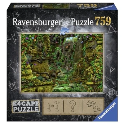 Image of Ravensburger Escape Puzzle Temple in Angkor Wat 759pc Mystery Jigsaw